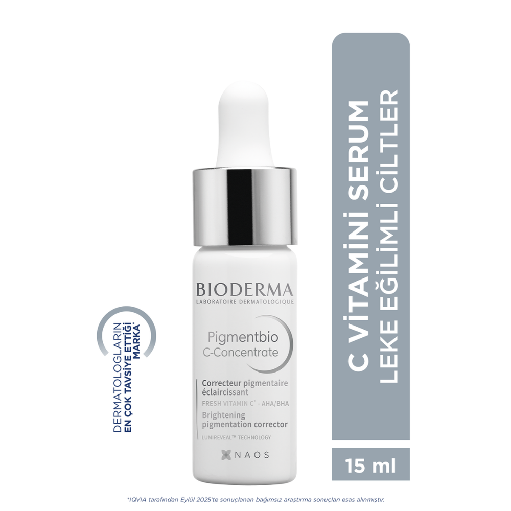 Bioderma Pigmentbio C-Vitamin Night Serum 15ml & Sensibio Micellar 500ml