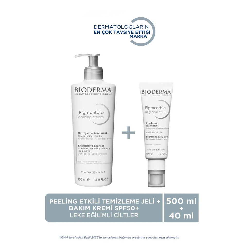Bioderma Pigmentbio Brightening Cleanser & SPF 50+ Set 540ml