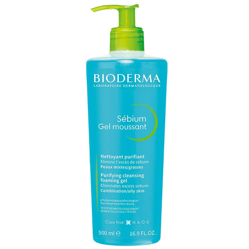 Bioderma Sebium Foaming Gel Purifying Cleanser 500 ml