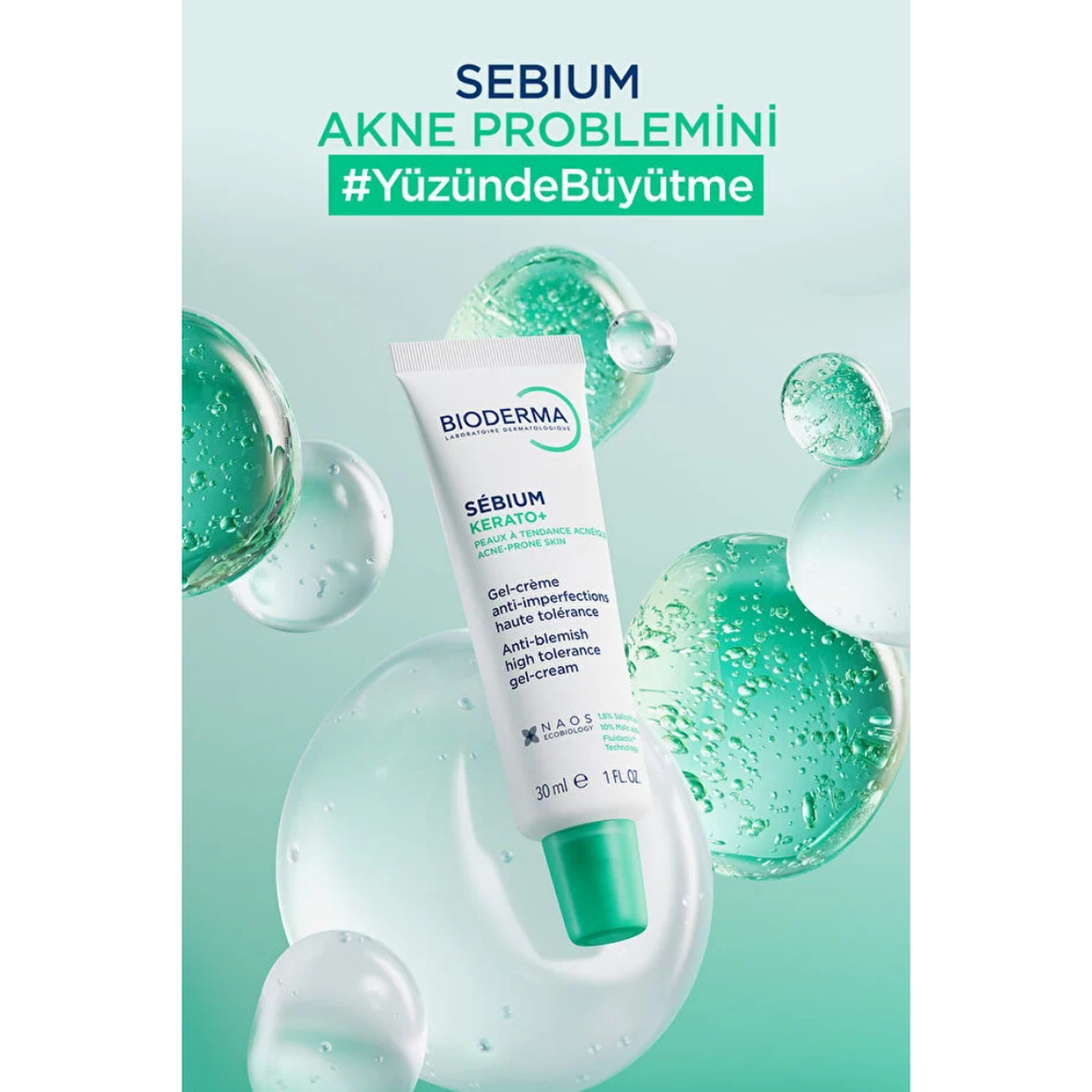 Bioderma Sebium Purifying Cleansing Gel & Kerato Cream Set
