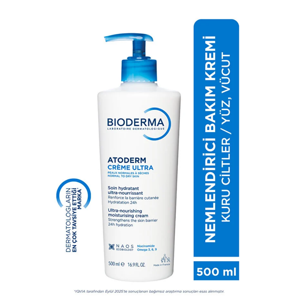 Bioderma Sensibio Foaming Gel & Atoderm Cream Duo Set 500ml