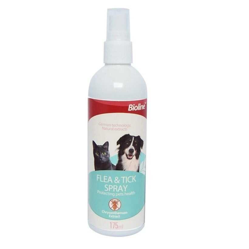 Bioline Cat & Dog Herbal Parasite Repellent Spray 175 ml