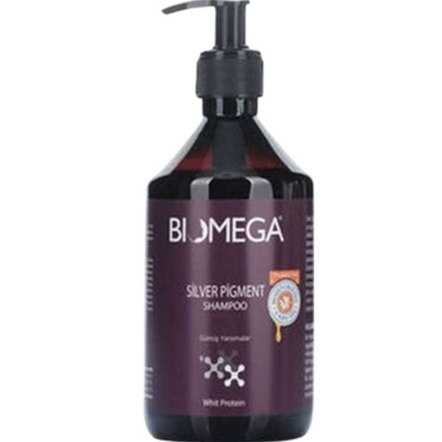 Biomega Silver Shampoo Yellow Tones Neutralizing 500 ml