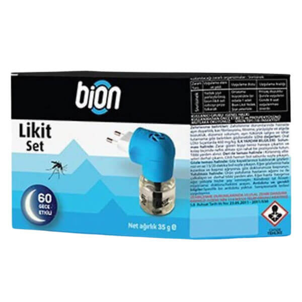 Bion Liquid Mosquito Refill Set 60 Nights Protection 35ml