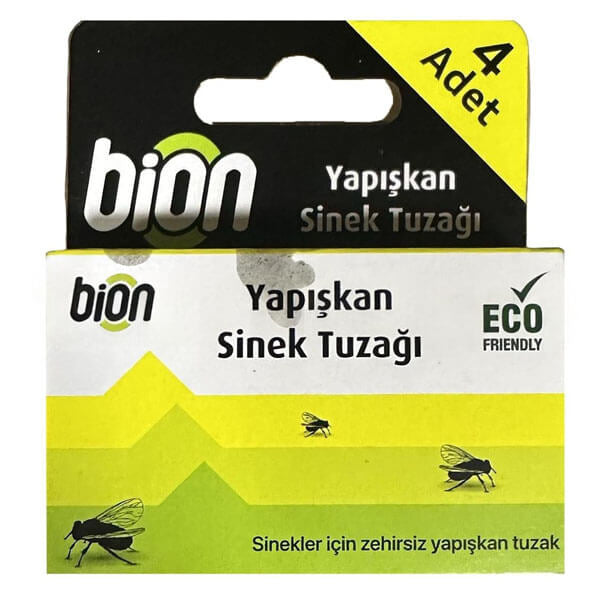 Bion Sticky Fly Trap Effective Pest Control 4 Pack