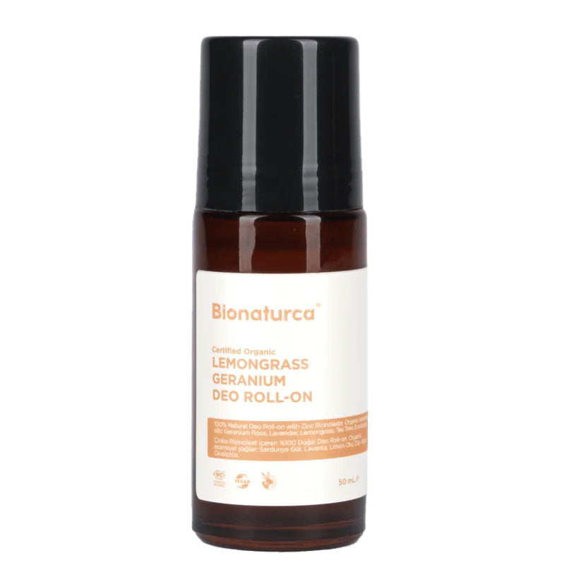 Bionaturca Organic Lemongrass & Geranium Deo Roll-On 50 ml