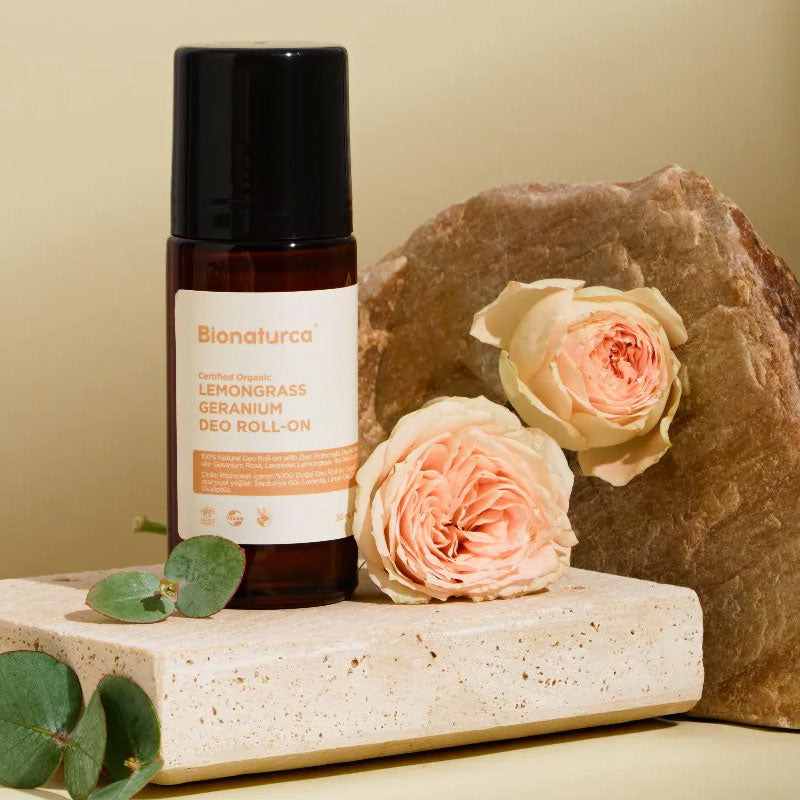 Bionaturca Organic Lemongrass & Geranium Deo Roll-On 50 ml