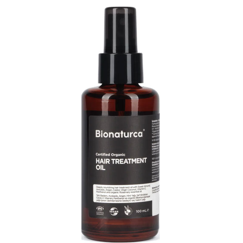 Bionaturca Organic Anti-Damage Hair Oil with Argan & Avocado 100ml