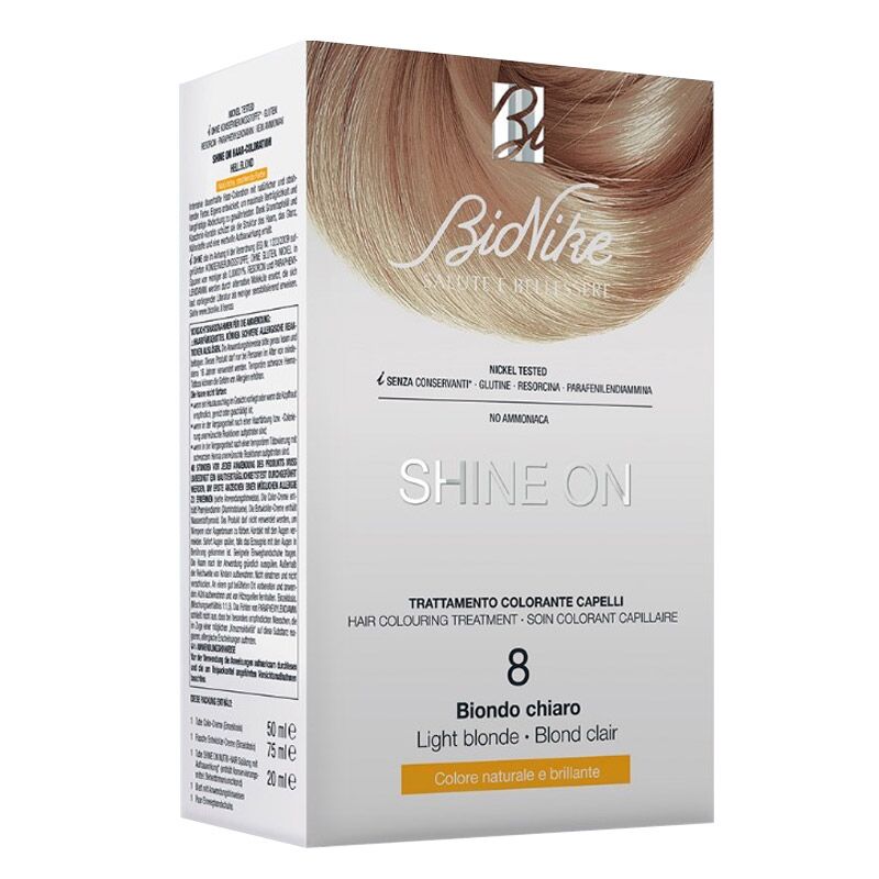 Bionike Shine On Hair Color Kit 8 Light Blonde 1 Pack