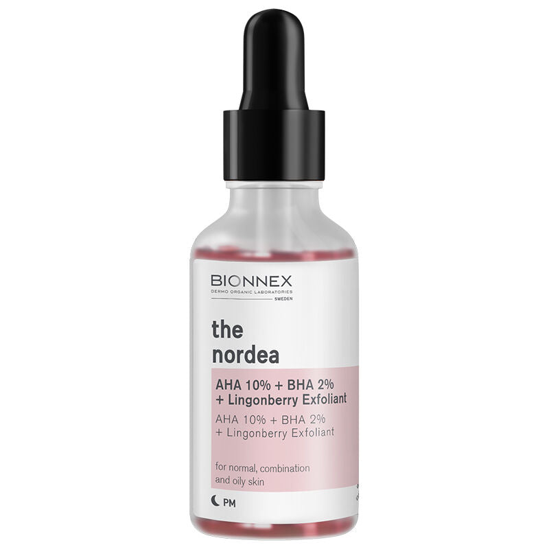 Bionnex The Nordea AHA 10% + BHA 2% Exfoliating Serum 30 ml