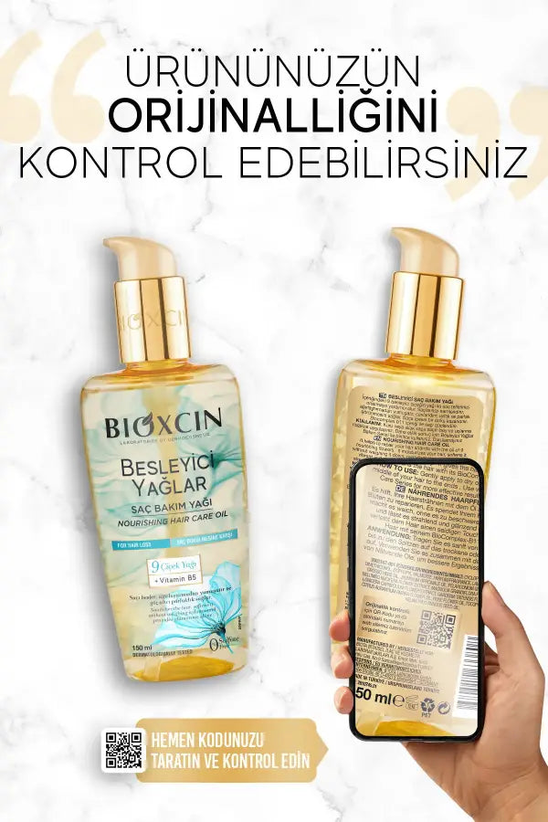 Bioxcin Nourishing Hair Care Oil for Dry Hair 150 ml 2-Pack
