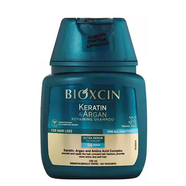 Bioxcin Keratin and Argan Repairing Shampoo 100 ml