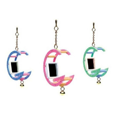 Birdlife G-Shaped Mirror Bird Swing for Mental Stimulation