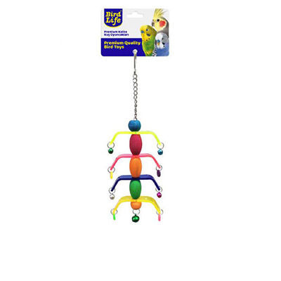 Birdlife Acrylic Rod Pendulum Bird Toy for Mental Stimulation