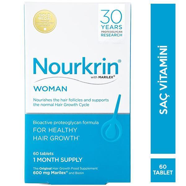 Nourkrin Woman Marilex Biotin Supplement for Women's Hair Health - 60 Tablets - image 2
