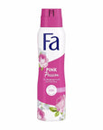 Fa Pink Passion Women's Deodorant Spray - Long Lasting Floral Freshness, Anti-White Stain Formula, 5.07 fl oz Fa Pink Passion Deodorant Spray - Long Lasting Freshness women's deodorant spray, floral scent deodorant, long-lasting deodorant, anti-white stain deodorant, 5.07 fl oz deodorant, Fa Pink Passion, women's grooming, personal care, fragrance, freshness, confidence booster, everyday hygiene, beauty essentials