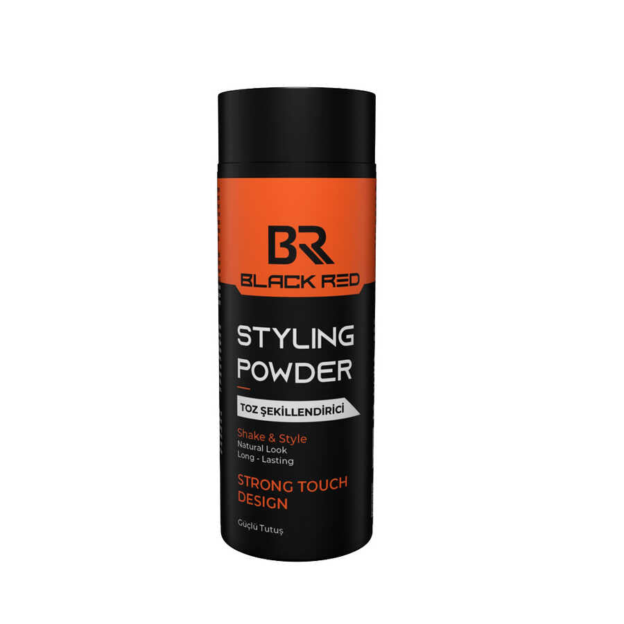 Black & Red Styling Powder Matte Volume 20g