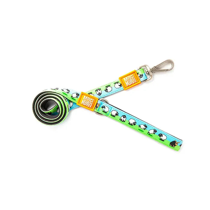 Max & Molly Black Sheep Dog Leash Padded Comfort XS