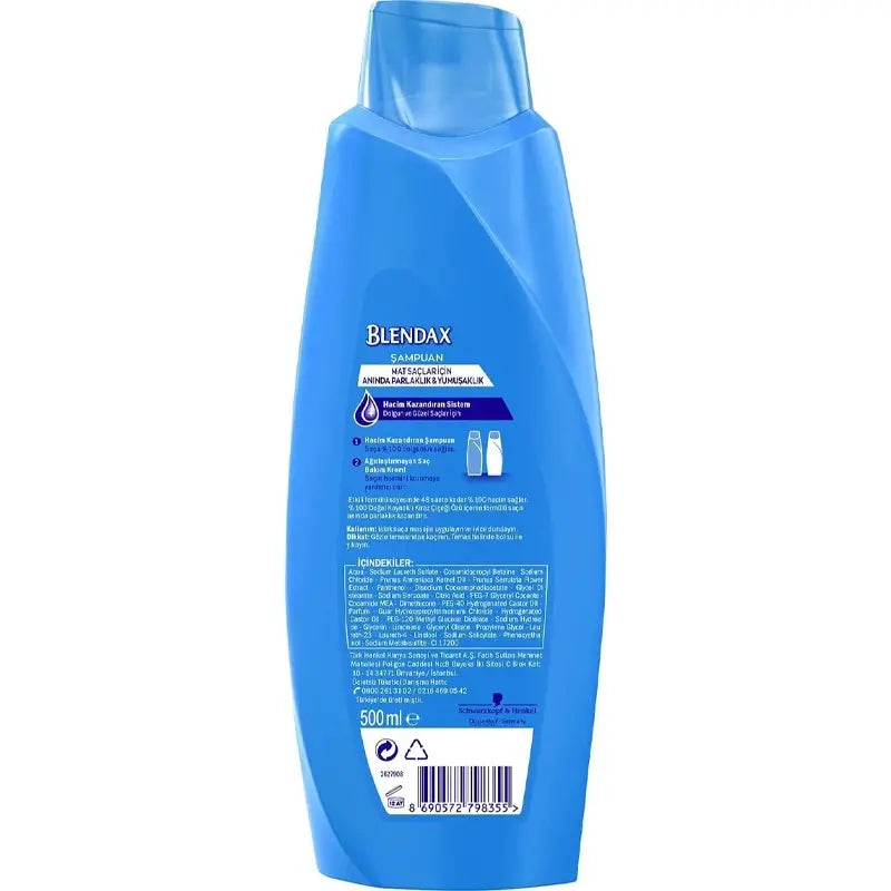 Blendax Cherry Blossom Shampoo for Instant Shine 500ml