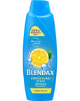 Blendax Lemon Anti-Dandruff Shampoo for Flake-Free Hair 500ml