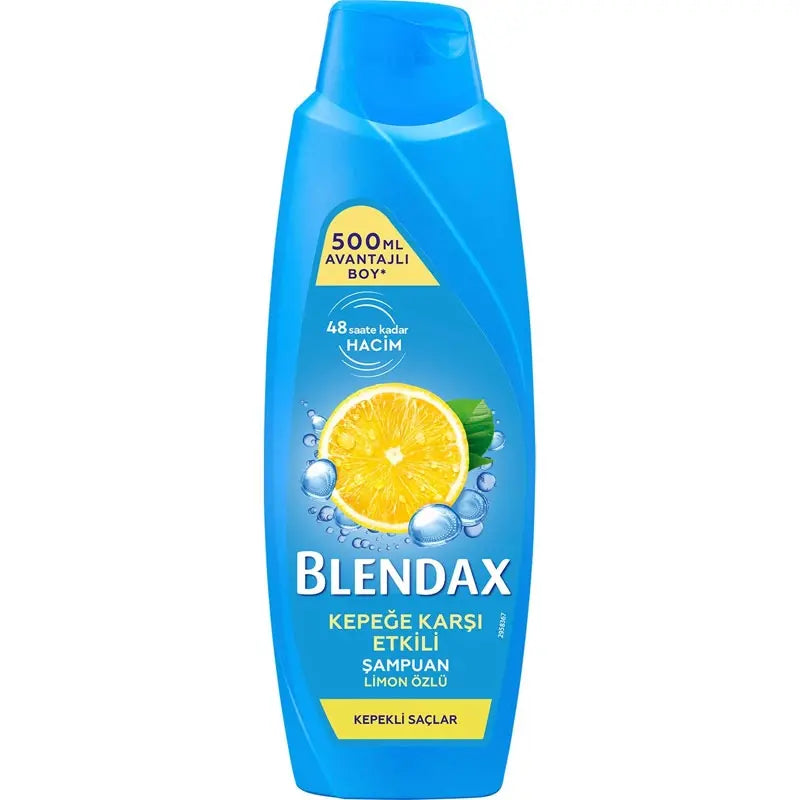 Blendax Lemon Anti-Dandruff Shampoo for Flake-Free Hair 500ml