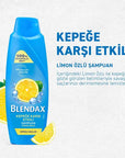 Blendax Lemon Anti-Dandruff Shampoo for Flake-Free Hair 500ml