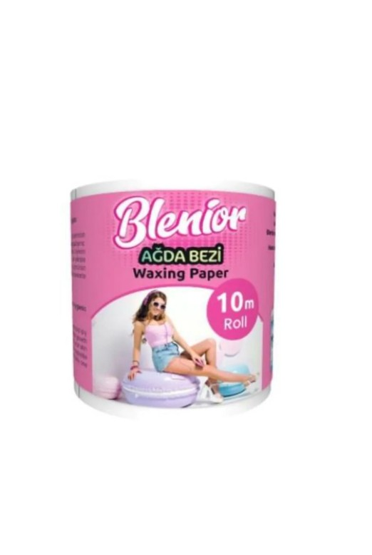 Blenior Waxing Roll Tear-Resistant Wax Strips 10m