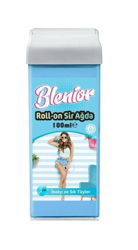 Blenior Roll-On Wax for Coarse &amp; Thick Hair 100 ml