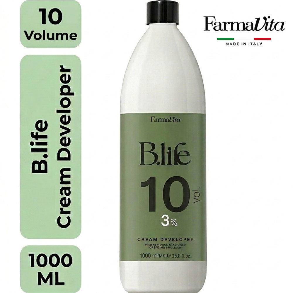 Farmavita B.Life Ammonia-Free Cream Developer 10 Volume 1000 ml