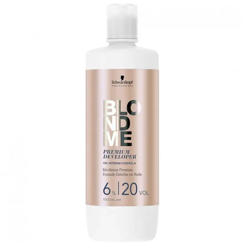 Blondme Premium Developer 6% 20 Volume Oxidizing Emulsion 1000ml