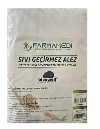 Bluewell Mattress Protector Waterproof Bed Cover 160x200 cm