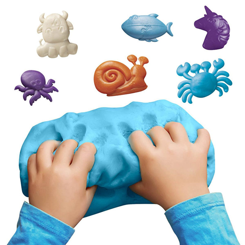 Carioca Modeling Dough for Kids - 3 Colors x 75g, Non-Toxic, Air-Dry, Creative Play Material for Children Aged 1+ Years - Toy