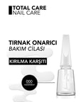 Flormar Total Repair Nourishing Nail Care Product & Polish Base - Transparent - view 2