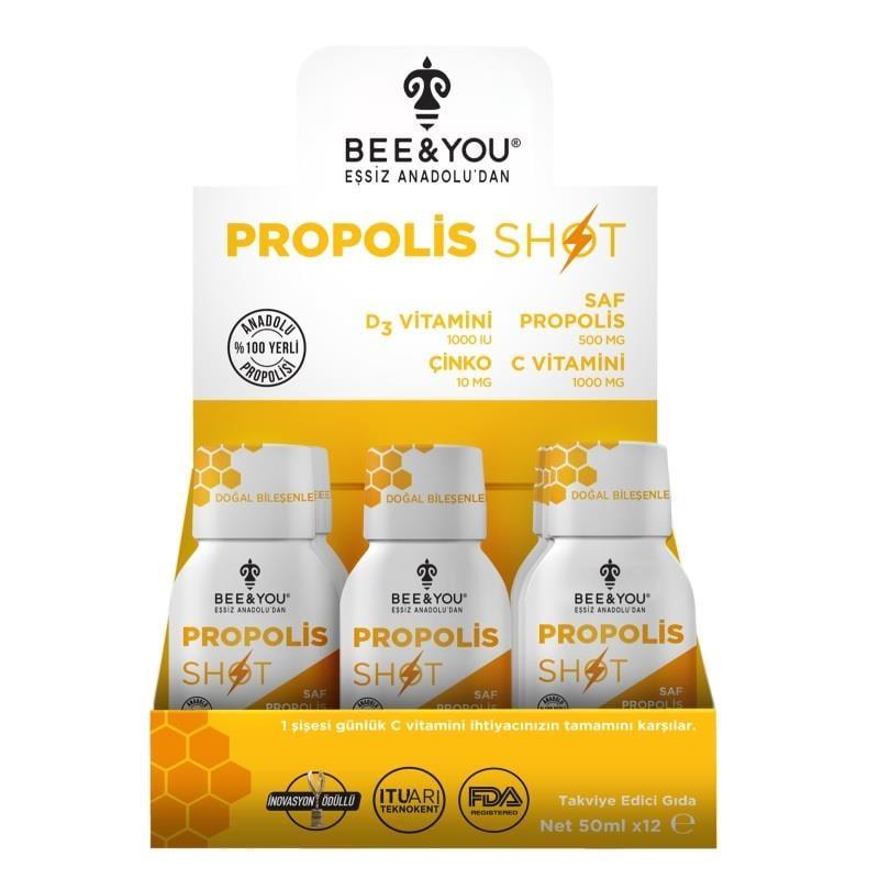 bee and you propolis d3 zinc c vitamin shot, pack of 12 propolis shots 50 ml each, propolis d3 vitamin shot ingredients, health benefits of propolis vitamin shots BEE & YOU Propolis D3 + Zinc C Vitamin Shots - 50 ml x 12 Pack BEE & YOU Propolis D3 + Zinc C Vitamin Shots | 12 Pack health-conscious, vitamin-shots, propolis, zinc-supplement, immune-support, natural-supplement, bee-and-you, daily-vitamins, c-vitamin, ai-generated