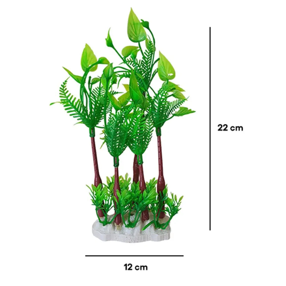 Bonisa BNS-3383 Plastic Aquarium Decor for Underwater Aesthetics 22cm