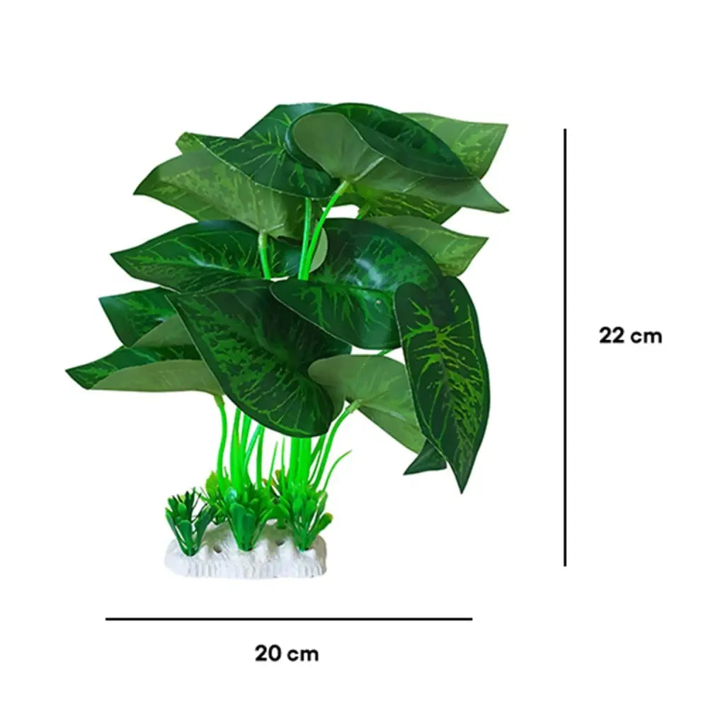 Bonisa BNS-3825 Plastic Aquarium Decor for Underwater Aesthetics 20x22cm