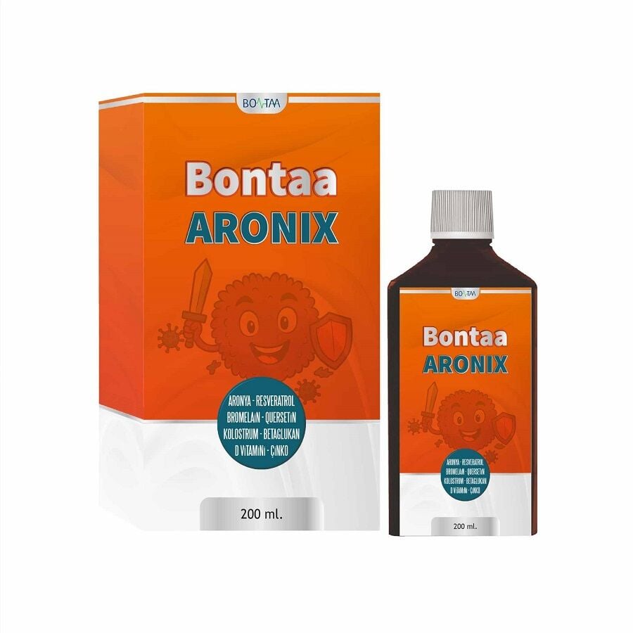 Bontaa Aronix Bromelain & Resveratrol Liquid Supplement 200 ml