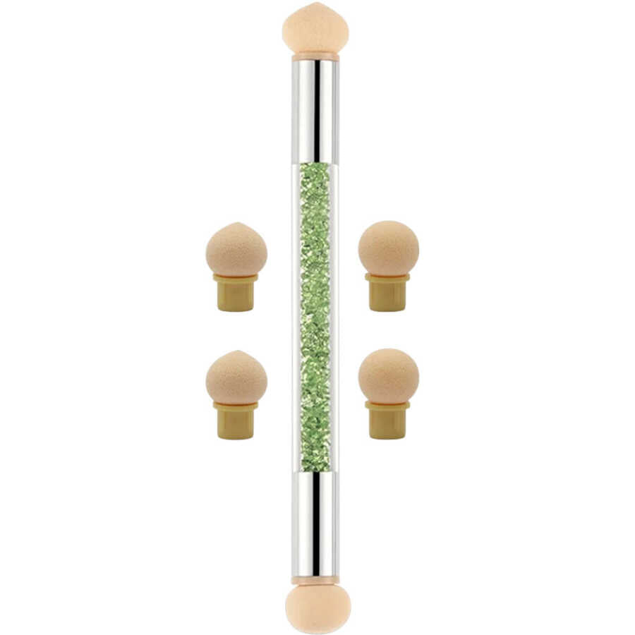 Borthe Ombre Sponge G-08 Nail Art Tool with 4 Replacement Tips