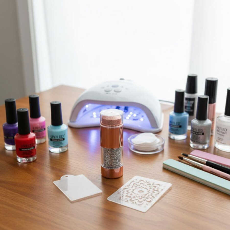 Borthe Stamper 2-Piece Set for Professional Nail Art
