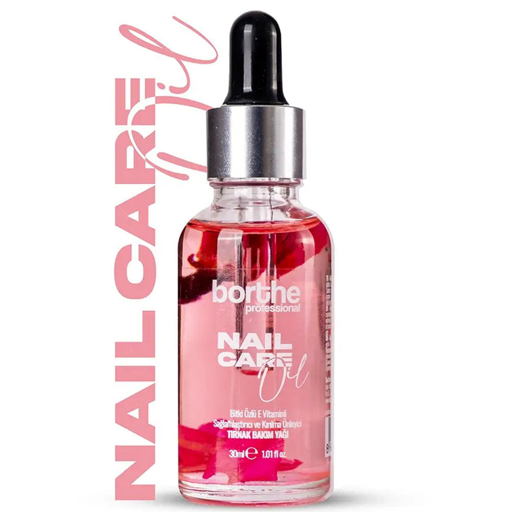 Borthe Rose Herbal Nail Care Oil for Stronger Nails 30 ml