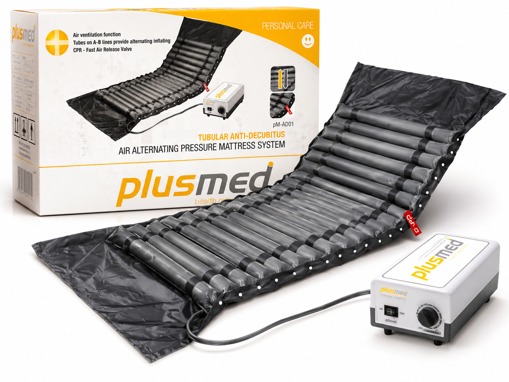 Plusmed Tubular Air Mattress with CPR and Ventilation Features