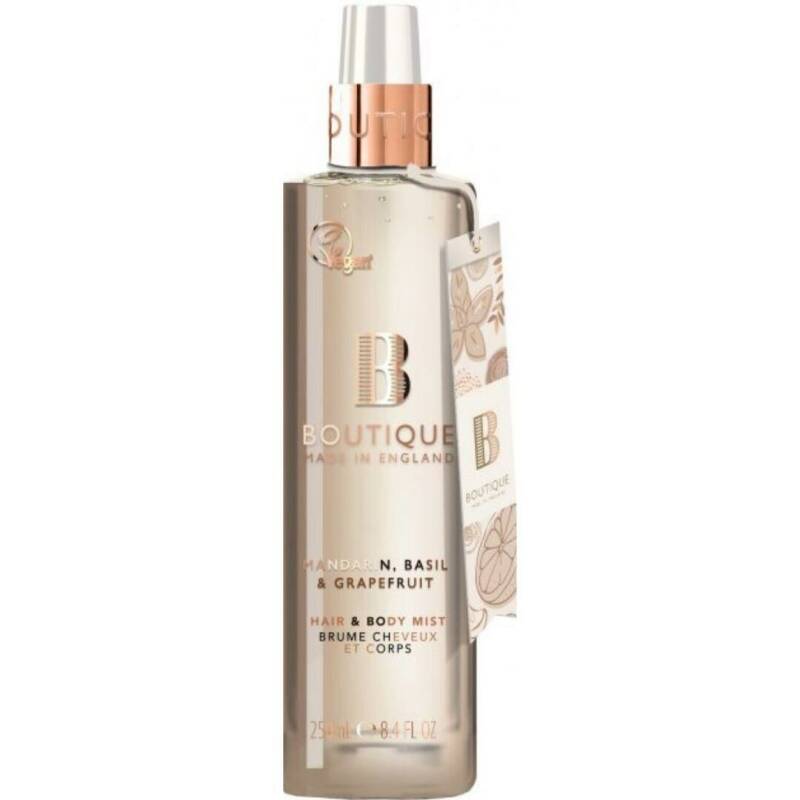 Boutique Mandarin Basil & Grapefruit Hair & Body Mist 250 ml