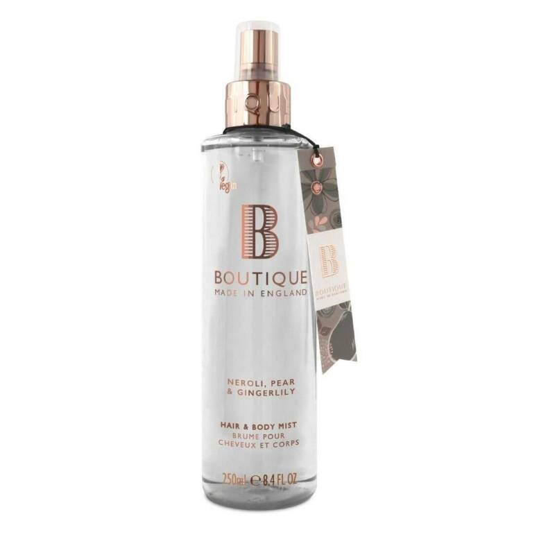 Boutique Neroli Pear & Gingerlily Hair & Body Mist 250 ml