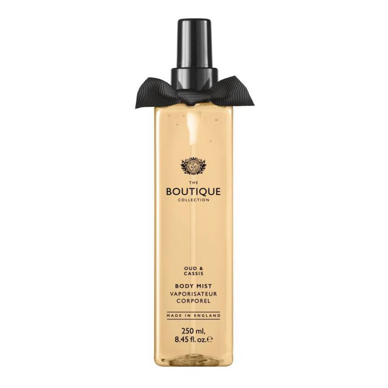 Boutique Oud & Cassis Body Spray for Delicate Scent 250ml