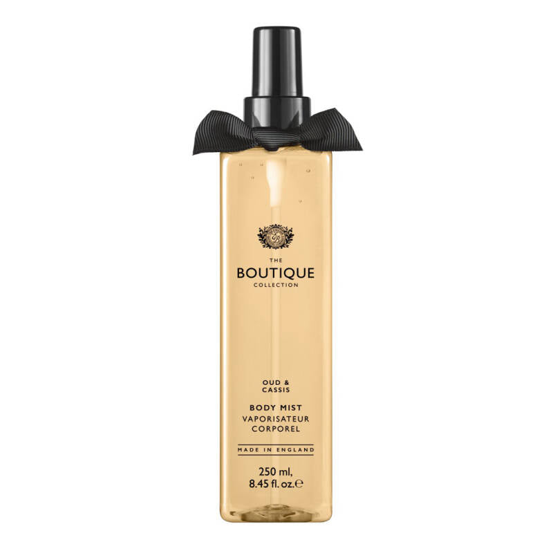 Boutique Oud & Cassis Body Spray for Delicate Scent 250ml