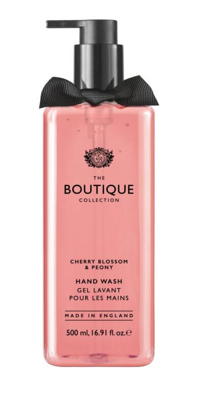 Boutique Cherry Blossom &amp; Peony Liquid Hand Soap 500 ml