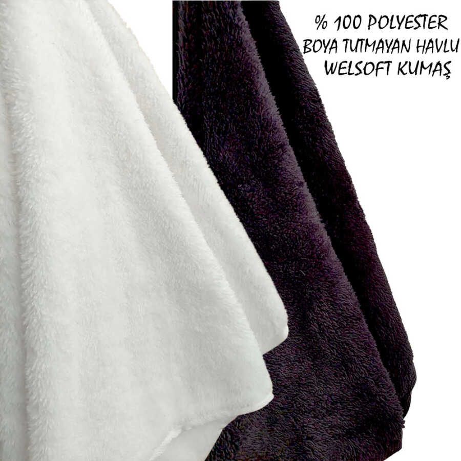 Soft Stain Resistant Professional Hair Towel 50x90cm
