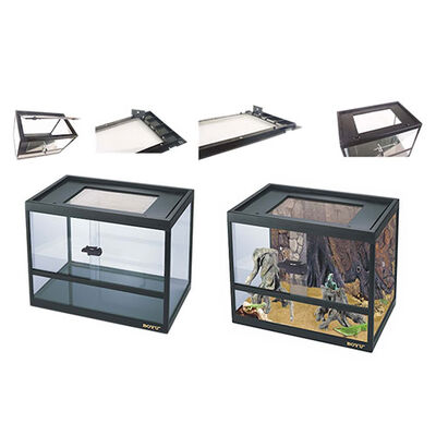 Boyu CWG-500 Glass Reptile Terrarium with Ventilation 50x30x38 cm