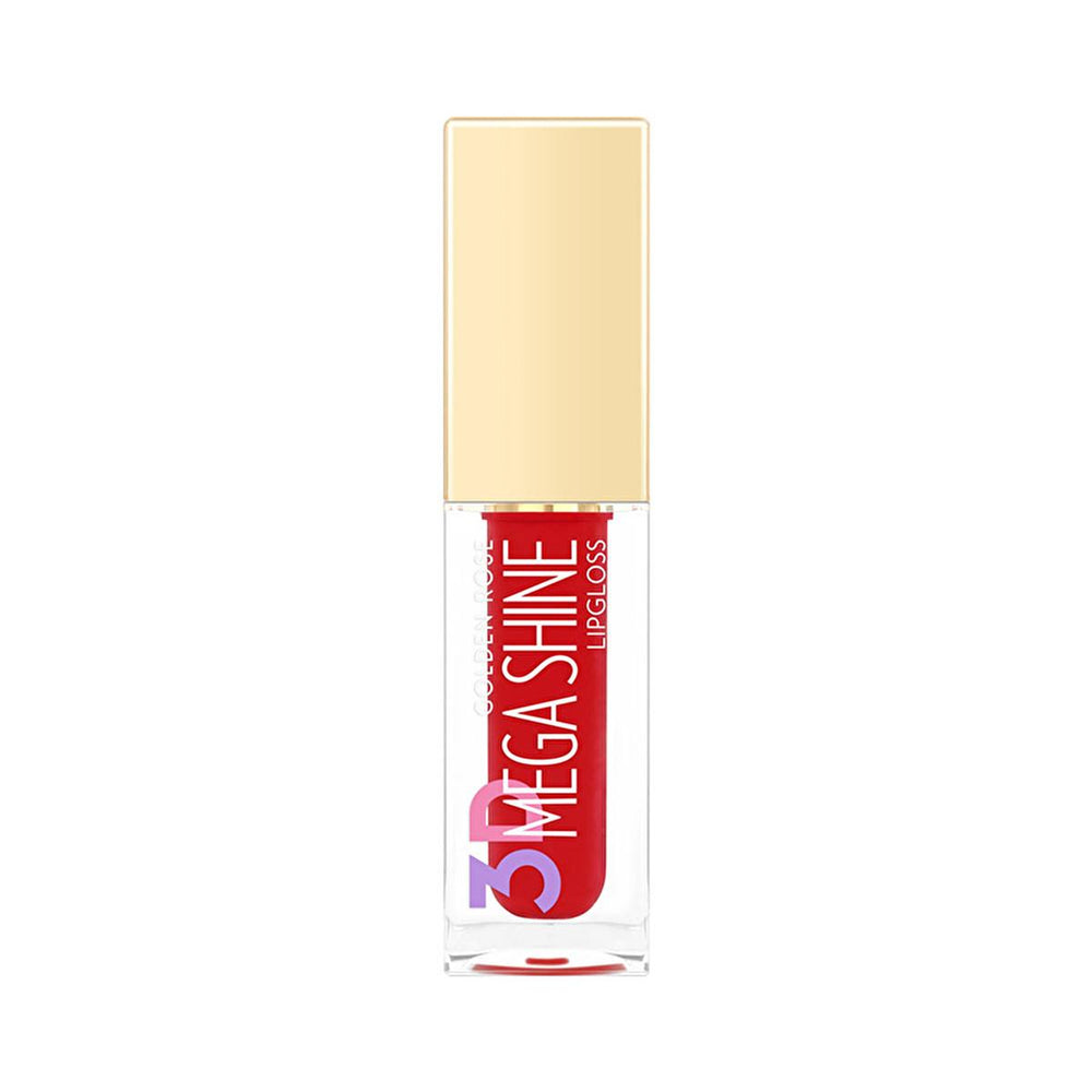 Golden Rose 3D Mega Shine Lip Gloss - Moisturizing, Ultra Shiny Lip Care with Multiple Color Options - Lip Gloss