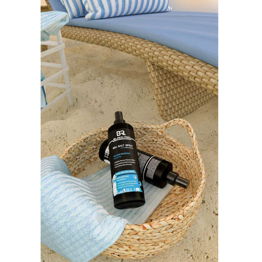 Black Red Sea Salt Spray for Natural Volume and Hold 200 ml